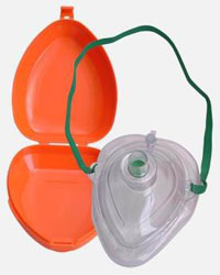 CPR Mask w/O2 Outlet